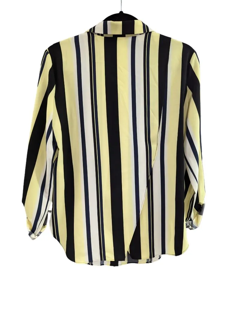 Striped Button up Nygard Shirt (S)