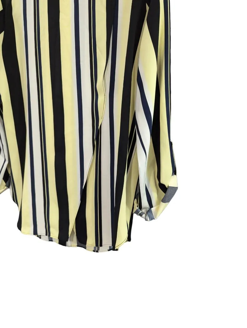 Striped Button up Nygard Shirt (S)