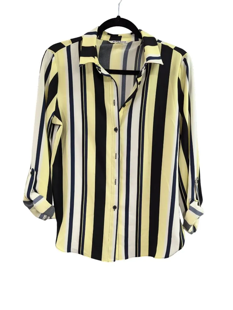 Striped Button up Nygard Shirt (S)