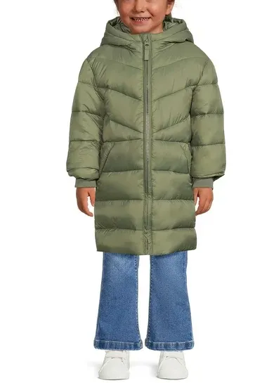 Toddler Long Length Puffer Jacket - ZB145