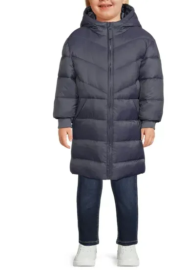 Toddler Long Length Puffer Jacket - ZB145