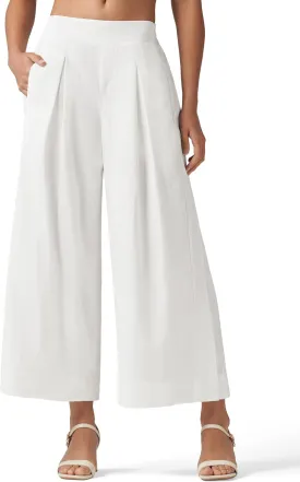 Willit Women's Linen Pants Wide Leg Casual Beach Summer Pants Palazzo Lounge Pants with Pockets